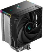 Кулер для процессора DEEPCOOL AK500S DIGITAL SE LGA20XX/1700/1200/115X/AM5/AM4 (12шт/кор, TDP 240W, PWM, Fan 120мм, 5 тепл. трубок, Copper Base, черный) RET (R-AK500S-BKADMN-GJD) 8