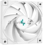 Кулер для процессора DEEPCOOL AK500S DIGITAL SE WH LGA20XX/1700/1200/115X/AM5/AM4 (12шт/кор, TDP 240W, PWM, Fan 120мм, 5 тепл. трубок, Copper Base, белый) RET (R-AK500S-WHADMN-GJD) 3