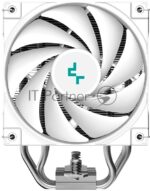 Кулер для процессора DEEPCOOL AK500S DIGITAL SE WH LGA20XX/1700/1200/115X/AM5/AM4 (12шт/кор, TDP 240W, PWM, Fan 120мм, 5 тепл. трубок, Copper Base, белый) RET (R-AK500S-WHADMN-GJD) 7