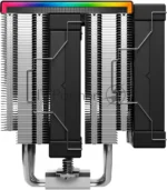 Кулер для процессора DEEPCOOL AK620 DIGITAL SE LGA20XX/1700/1200/115X/AM5/AM4 (9шт/кор, TDP 260W, PWM, DUAL Fan 120мм, 6 тепл. трубок, ARGb, черный) RET (R-AK620-BKADMN-GJD) 6