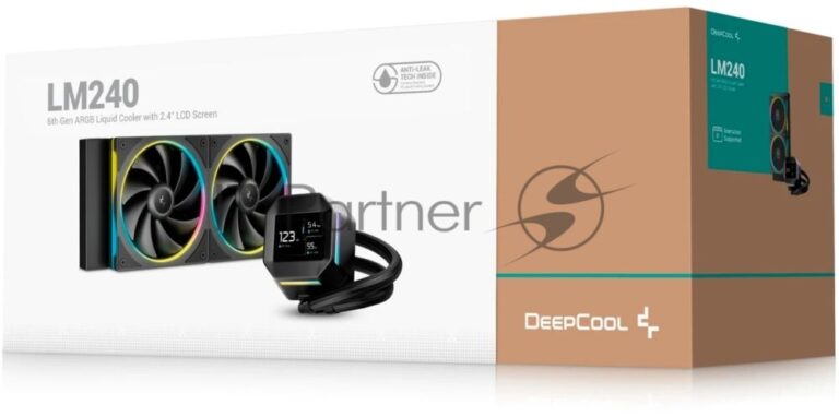 Вентилятор для процессора Deepcool LM240 1