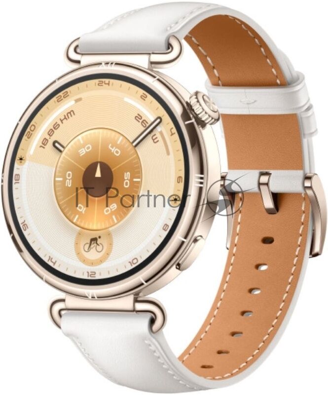 Умные часы HUAWEI Watch GT 6 KSU-B19, 1.32" AMOLED, 4G, Wi‑Fi, Bluetooth, NFC, 5 ATM/IP69, белый 1
