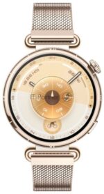 Умные часы HUAWEI Watch GT 6 KSU-B19, 1.32" AMOLED, 4G, Wi‑Fi, Bluetooth, NFC, 5 ATM/IP69, золотой 3