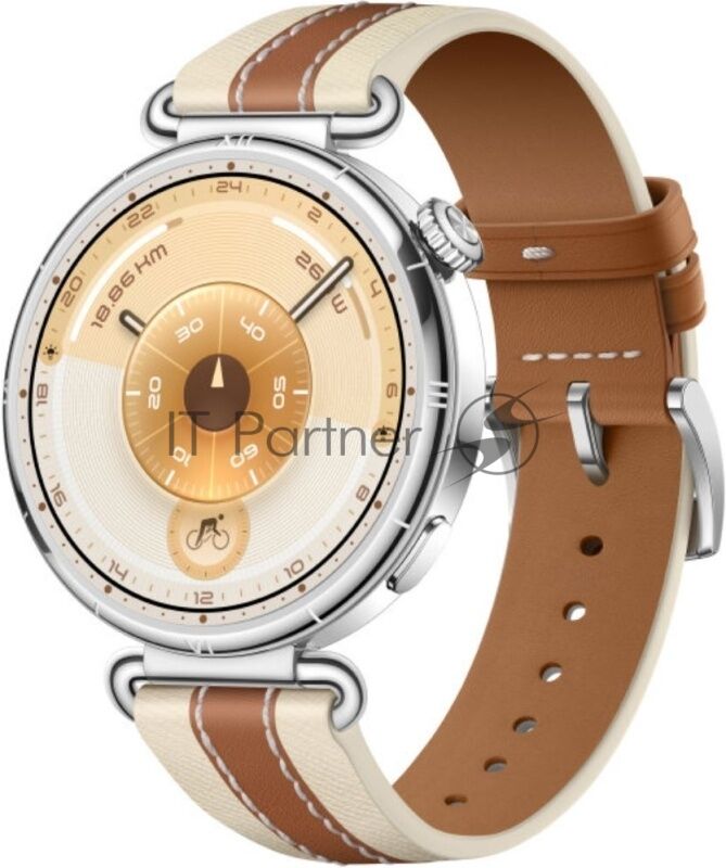 Умные часы HUAWEI Watch GT 6 KSU-B19, 1.32" AMOLED, 4G, Wi‑Fi, Bluetooth, NFC, 5 ATM/IP69, коричневый 1
