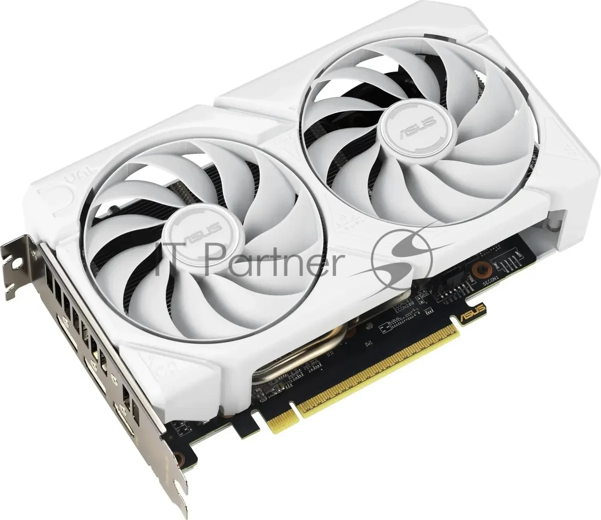 Видеокарта Asus DUAL-RX9060XT-16G-WHITE белый 1