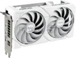 Видеокарта Asus DUAL-RX9060XT-16G-WHITE белый 5