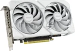Видеокарта Asus DUAL-RX9060XT-16G-WHITE белый 9