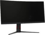 Монитор 34" AOC CU34G4 VA 3440x1440, 180 Гц, 0.5 мс, 21:9, 300 кд/м², HDMI 2.0, DP 1.4, 3.5 Jack, HDR10, FreeSync Premium, Adaptive-Sync, изогнутый экран (1500R), черный/красный 6