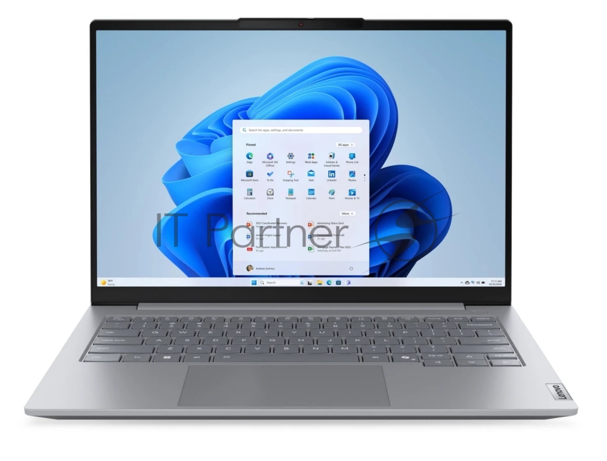 Ноутбук 14" IPS WUXGA LENOVO ThinkBook 14 G8 IRL grey (Core 5 210H/32Gb/1Tb SSD/VGA int/FP/noOS) ((21SG00H9GQ))