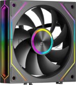 Вентилятор для корпуса PcCooler F3 X120 BK ARGb 120х120x25 черный 4-pin 28.4дБ (F3X120-BKAC012-GL) Ret 5