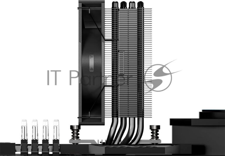 Устройство охлаждения (кулер) PcCooler RT400 BK Soc-AM5/AM4/1200/1700/1851 черный 4-pin 32dB Al+Cu 230W Ret (RT400-BKNWXX-GL) 1