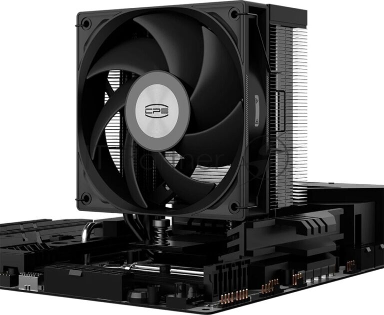 Устройство охлаждения(кулер) PcCooler RT500 TC Soc-AM5/AM4/1200/1700/1851 черный 4-pin 32dB Al+Cu 240W Ret (RT500TC-BKNWYX-GL) 1