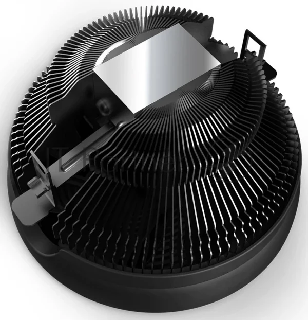 Устройство охлаждения(кулер) PcCooler E126M Pro RGb Soc-AM5/AM4/1200/1700/1851 черный 4-pin 29.8dB Al 90W 266gr Ret (R3-0120WBKSXX-GL) 1