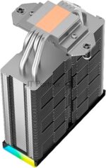 Устройство охлаждения(кулер) Deepcool AK400 Digital SE Soc-AM5/AM4/1200/1700/1851 черный 4-pin 19-28dB Al+Cu LCD 220W 812gr Ret (R-AK400-BKADMN-GJD) 5