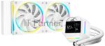 Система жидкостного охлаждения Deepcool LM240 WH ARGB Soc-AM5/AM4/1200/1700/1851 белый 4-pin 19-36dB Al LCD 220W 1404gr Ret (R-LM240-WHDMMC-1) 6