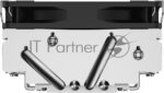 Кулер для процессора PCCooler RC400-53 (125W, 4-pin PWM, 53.5мм, Al/Cu, 4x6мм, 1x92мм, 43CFM, 31.2dBA, 2700RPM, S: 1851/1700/1200/20XX/115X, AM5/AM4, silver, black) 6
