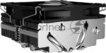 Кулер для процессора PCCooler RC400-53 (125W, 4-pin PWM, 53.5мм, Al/Cu, 4x6мм, 1x92мм, 43CFM, 31.2dBA, 2700RPM, S: 1851/1700/1200/20XX/115X, AM5/AM4, silver, black) 7