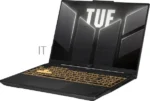 Ноутбук ASUS TUF F16 FX608JMR-RV114 16"(1920x1200 (матовый, 165Hz) IPS)/Intel Core i7 14650HX(2.2Ghz)/16Gb/1024PCISSDGb/noDVD/Ext:nVidia GeForce RTX 5060(8192Mb)/Cam/BT/WiFi/90WHr/war 1y/2.2kg/Jaeger Gray/DOS 4