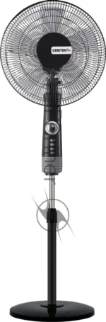 Вентилятор Centek CT-5022 чёрный, напольный, 55 Вт, 3 скорости, 43 см 1