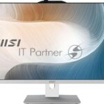 Моноблок MSI Modern AM272P 1M-675XRU 27"(1920x1082 IPS)/Intel Core 5 120U(1.4Ghz)/16Gb/512PCISSDGb/noDVD/Int:Intel® Graphics/Cam/BT/WiFi/-/war 2y/4.65kg/Black/noOS + Wireless KB+M (9S6-AF8232-1409)