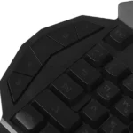 Клавиатура проводная A4Tech Bloody B310N черный USB Multimedia for gamer LED (подставка для запястий) (B310N) 7