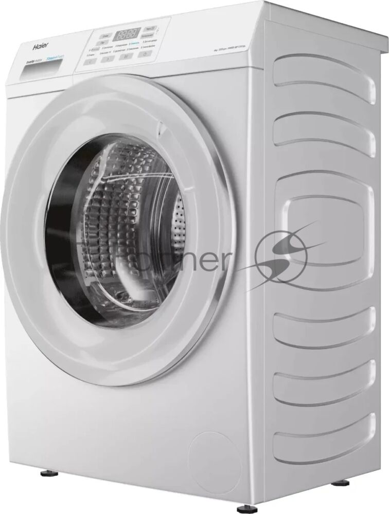 Стиральная машина Haier HW60-BP12919A белый, загрузка фронтальная 6 кг, 1200 об/мин., класс: A+++ 1