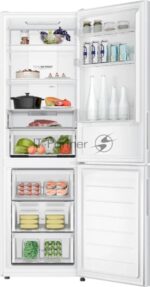 Холодильник Haier CEF536CWG белый двухкамерный 240/105 л морозилка снизу, No Frost 2