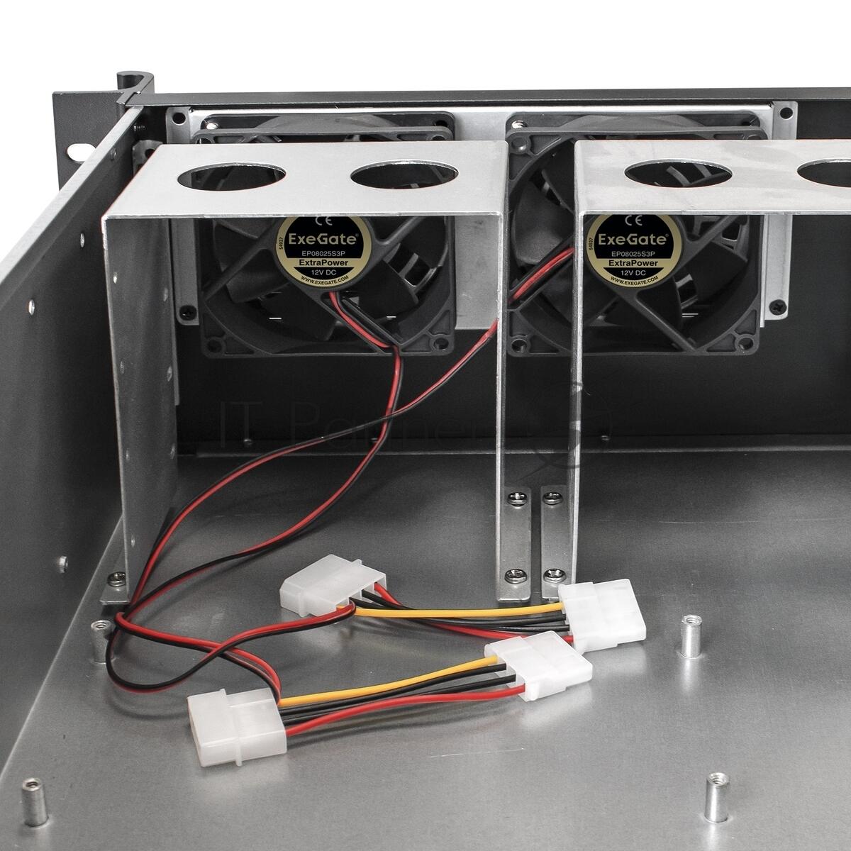 Серверная платформа ExeGate Pro 3U390-11 (RM 19", высота 3U, глубина 390, Redundant БП 2x550W, USB) 1