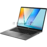 Ноутбук ASUS Vivobook S14 S3407CA-LY134 Intel Core Ultra 7 255H 4400MHz/14"/1920x1200/32Gb/1024Gb SSD/Intel Arc/Wi-Fi/Bluetooth/Windows 11 Pro (90NB16J2-M00A30_Win 11P) Grey 2