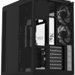 Компьютерный корпус ZALMAN MidTower P60 black (ATX, без БП, 2xUSB 3.0+USB Type C, 5x120мм ARGb) (Zalman P60 Black)