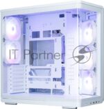 Компьютерный корпус ZALMAN MidTower P60 белый (ATX, без БП, 5x120мм ARGb fans, 1xUSB Type C, 2xUSB 3.0) (Zalman P60 белый) 9