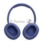 Беспроводные/проводные наушники JBL Tune 730BT синий, полноразмерные, Bluetooth + проводной, быстрая зарядка 4
