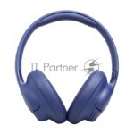 Беспроводные/проводные наушники JBL Tune 730BT синий, полноразмерные, Bluetooth + проводной, быстрая зарядка 9