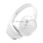 Беспроводные/проводные наушники JBL Tune 730BT белый, полноразмерные, Bluetooth + проводной, быстрая зарядка 1