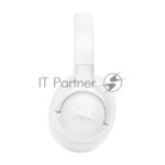Беспроводные/проводные наушники JBL Tune 730BT белый, полноразмерные, Bluetooth + проводной, быстрая зарядка 6