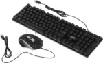 Комплект клавиатура+мышь Defender Aura MKP-117 проводной, USB, 2400 DPI, черный 8