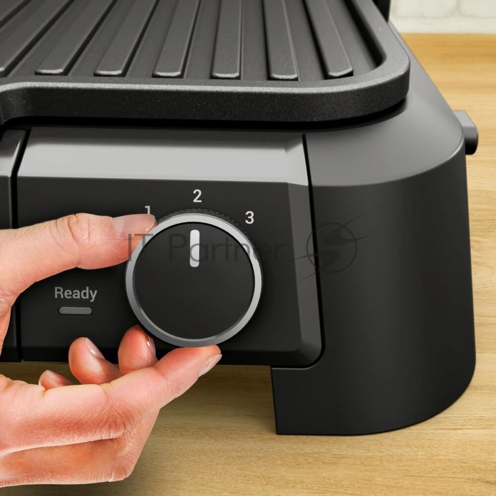 Электрогриль Tefal GC520DE0, черный/серебристый 1510002834 1 Электрогриль Tefal GC520DE0, черный/серебристый 1510002834 1