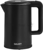 Электрочайник Galaxy GL 0323 черный, 1.7 л, 2000 Вт, скрытый нагревательный элемент 6