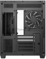 Компьютерный корпус Deepcool CG330 3F без БП, боковое окно (панорама), 3x120мм ARGB PWM вентилятора, черный, mATX 2