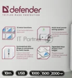 Комплект клавиатура+мышь Defender Skyline 895 беспроводной, USB, 2000 DPI, белый 2