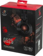 Гарнитура Bloody G525 чёрный, проводная, подсветка 4