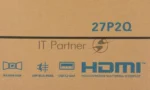 Монитор 27" AOC 27P2Q IPS 1920x1080, 75 Гц, 4 мс, 16:9, 250 кд/м2, 1хDVI, 1хDP, 1xHDMI, 1xVGA, 1x3.5 мм, черный 2