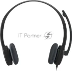 Гарнитура Logitech H151 чёрный, проводная, 3.5 мм 4