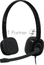 Гарнитура Logitech H151 чёрный, проводная, 3.5 мм 5