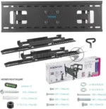 Кронштейн Kromax ATLANTIS-80 черный для LED/LCD телевизоров 32"-75", max 50 кг, настенный 2