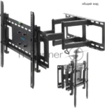 Кронштейн Kromax ATLANTIS-80 черный для LED/LCD телевизоров 32"-75", max 50 кг, настенный 3