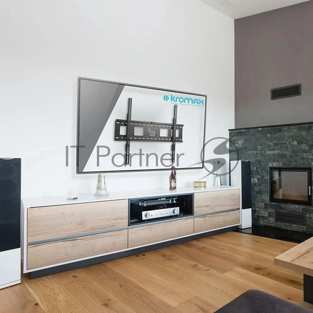 Кронштейн для LED/LCD Kromax STAR-1 черный Диагональ экрана (дюймы) 32"-90" Нагрузка (кг) 81 черный 1
