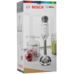 Блендер погружной Bosch MSM66120 белый, 600 Вт, 12 скоростей, турбо 3