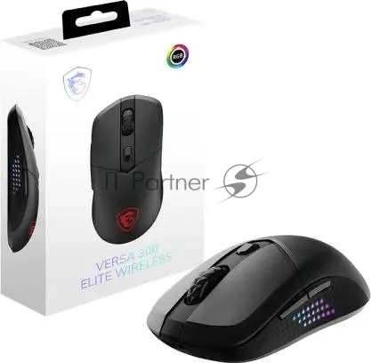 Мышь беспроводная/проводная USB OPTICAL GAMING VERSA 300 ELITE W MSI черная 1