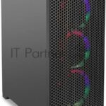 Компьютер IRU Tactio 510B7GP TWR i5 14400F (2.5) 32Gb SSD1Tb RTX5060TI 8Gb FreeDOS GbitEth 650W черный (RUS) (2146237)
